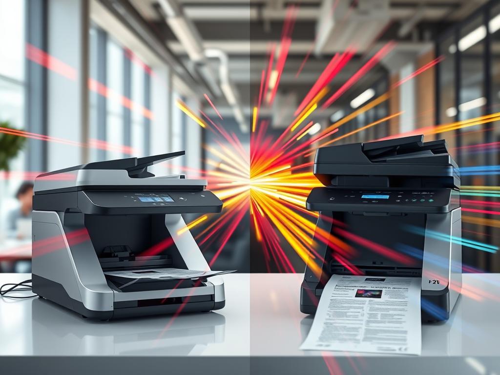 Scanning speed comparison