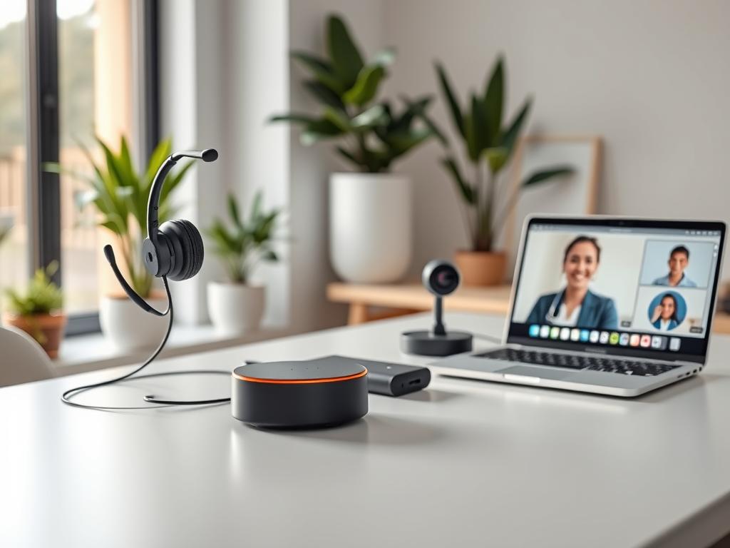 Smart communication devices for remote work
