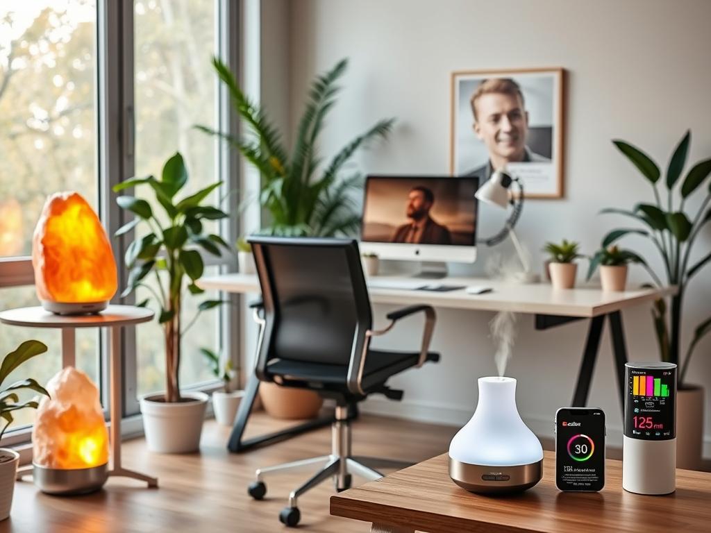 Wellness gadgets in office environment