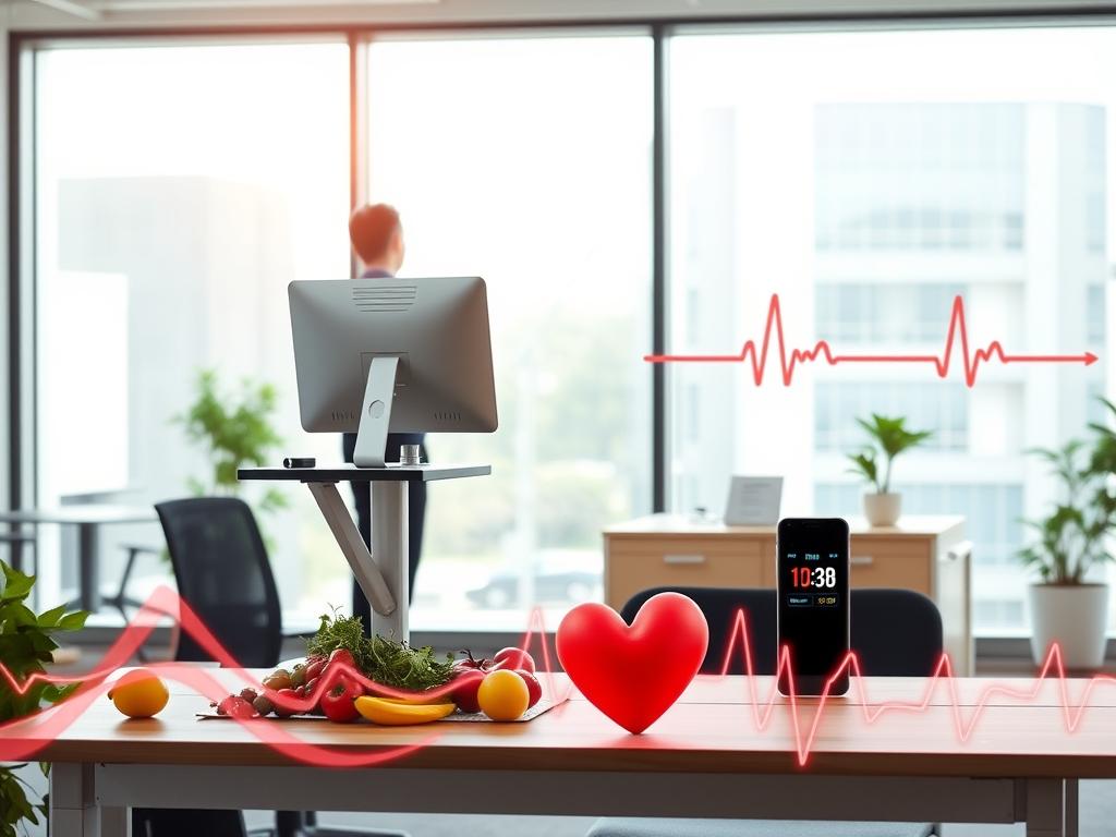 Standing desk cardiovascular benefits