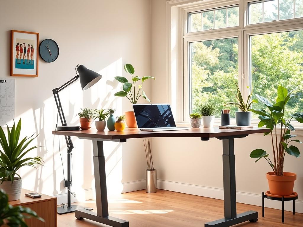 Standing desk energy boost