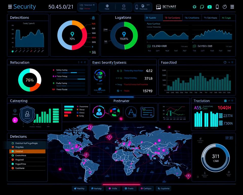 Security monitoring dashboard