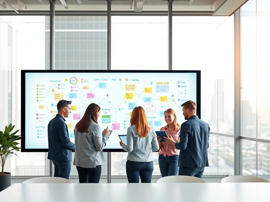 digital whiteboarding with creative planning apps